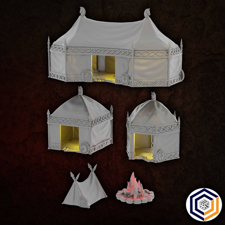 Warcamp ~ Kingdom of Saxonia: Volume 2 Herr der Ringe Fantasy Tabletop Gelände Conquest Creations