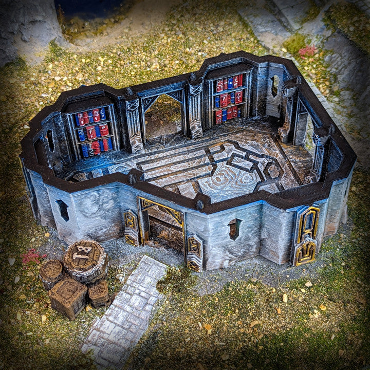 Kingdom of Durak Deep Scholars House Conquest Creations Mittelerde Tabletop Gelände