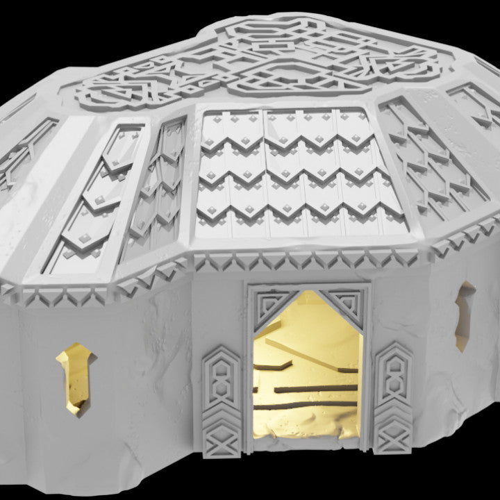 Kingdom of Durak Deep Scholars House Conquest Creations Mittelerde Tabletop Gelände