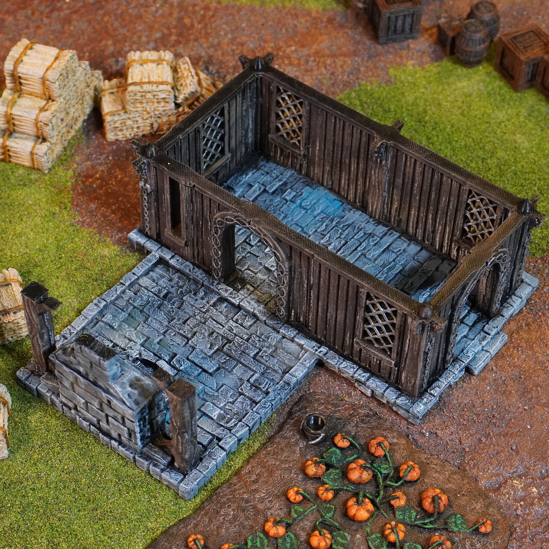 Kingdom of Saxonia Schmiede Conquest Creations Mittelerde Tabletop Gelände