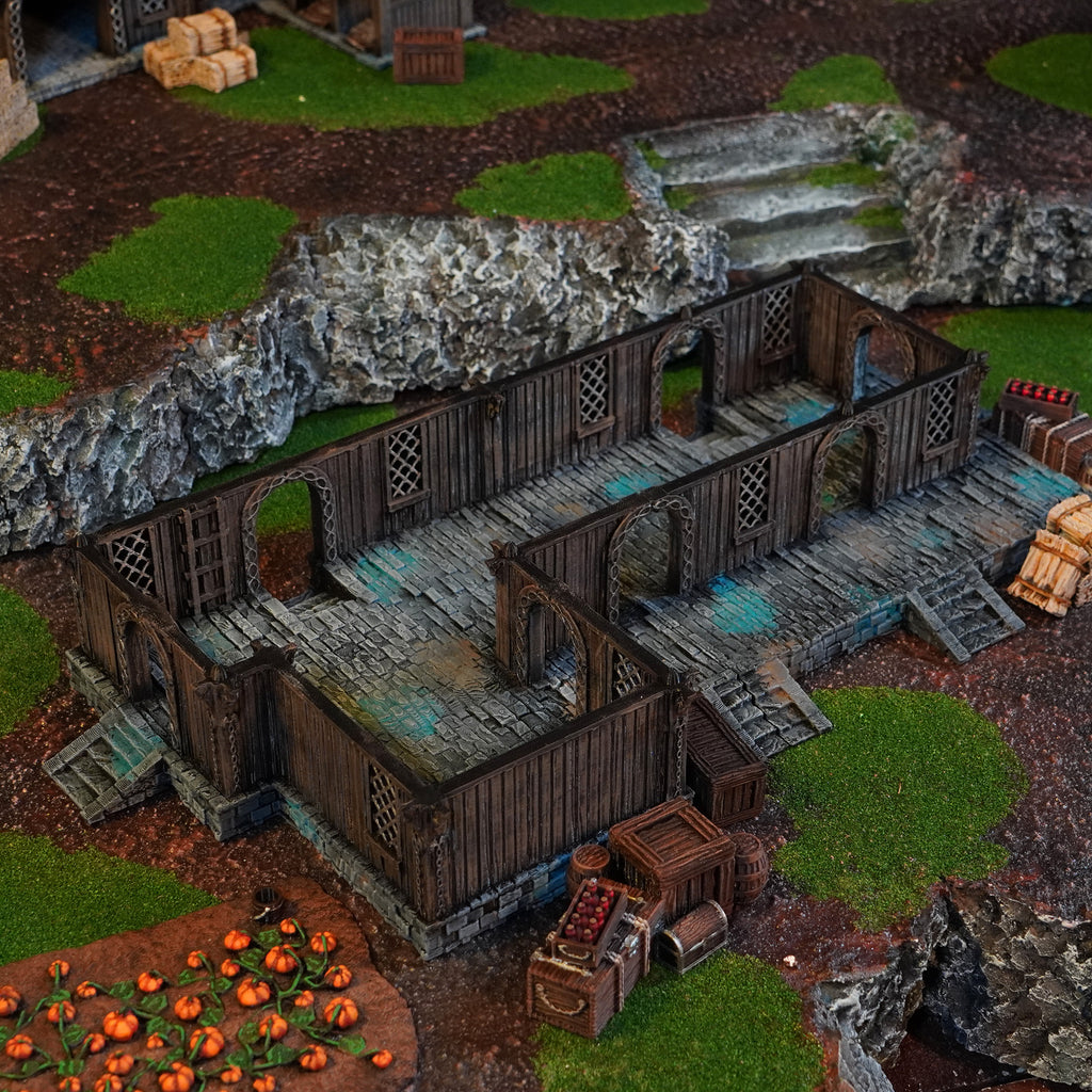 Rohan Inn House | Kingdom of Saxonia  Volume 2 | 28mm Tabletop Gelände | Conquest Creations