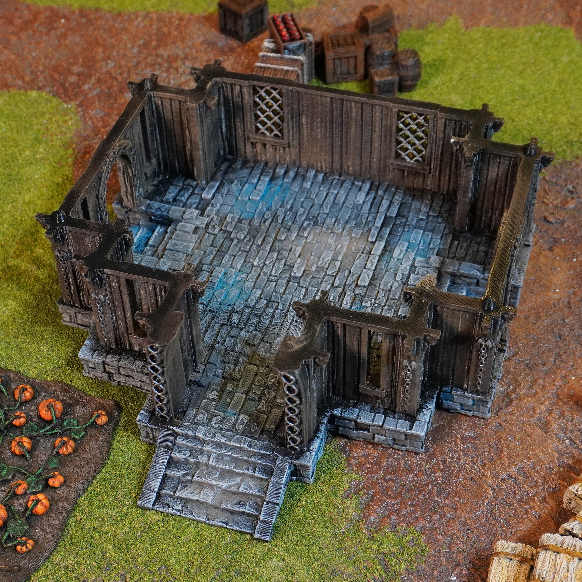 Rohan Meadhall | Kingdom of Saxonia  Volume 2 | 28mm Tabletop Gelände | Conquest Creations