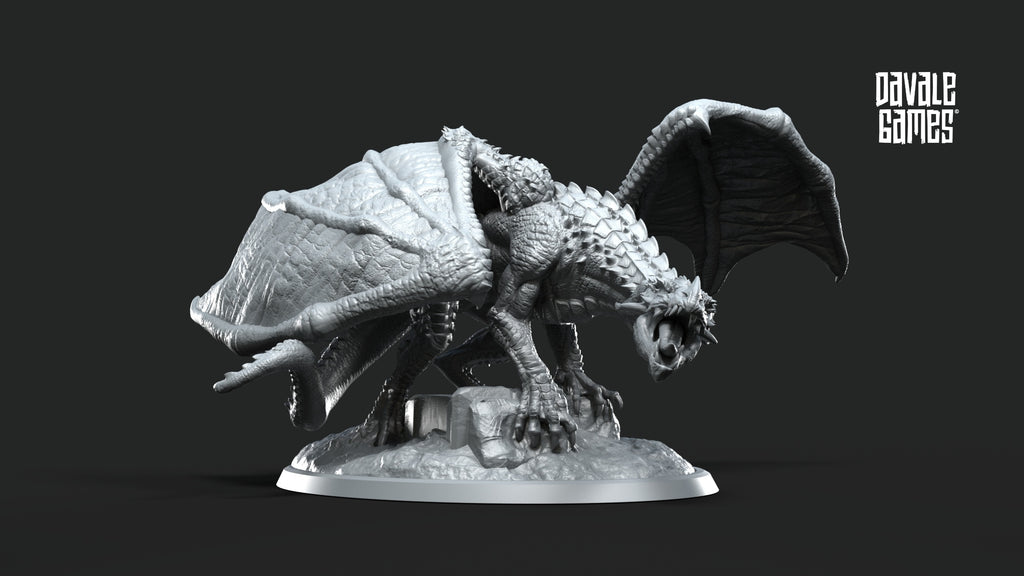 Old Dragon | Dead City | Fantasy - Davale Games - Herr der Ringe - Tabletop Miniaturen - 28mm
