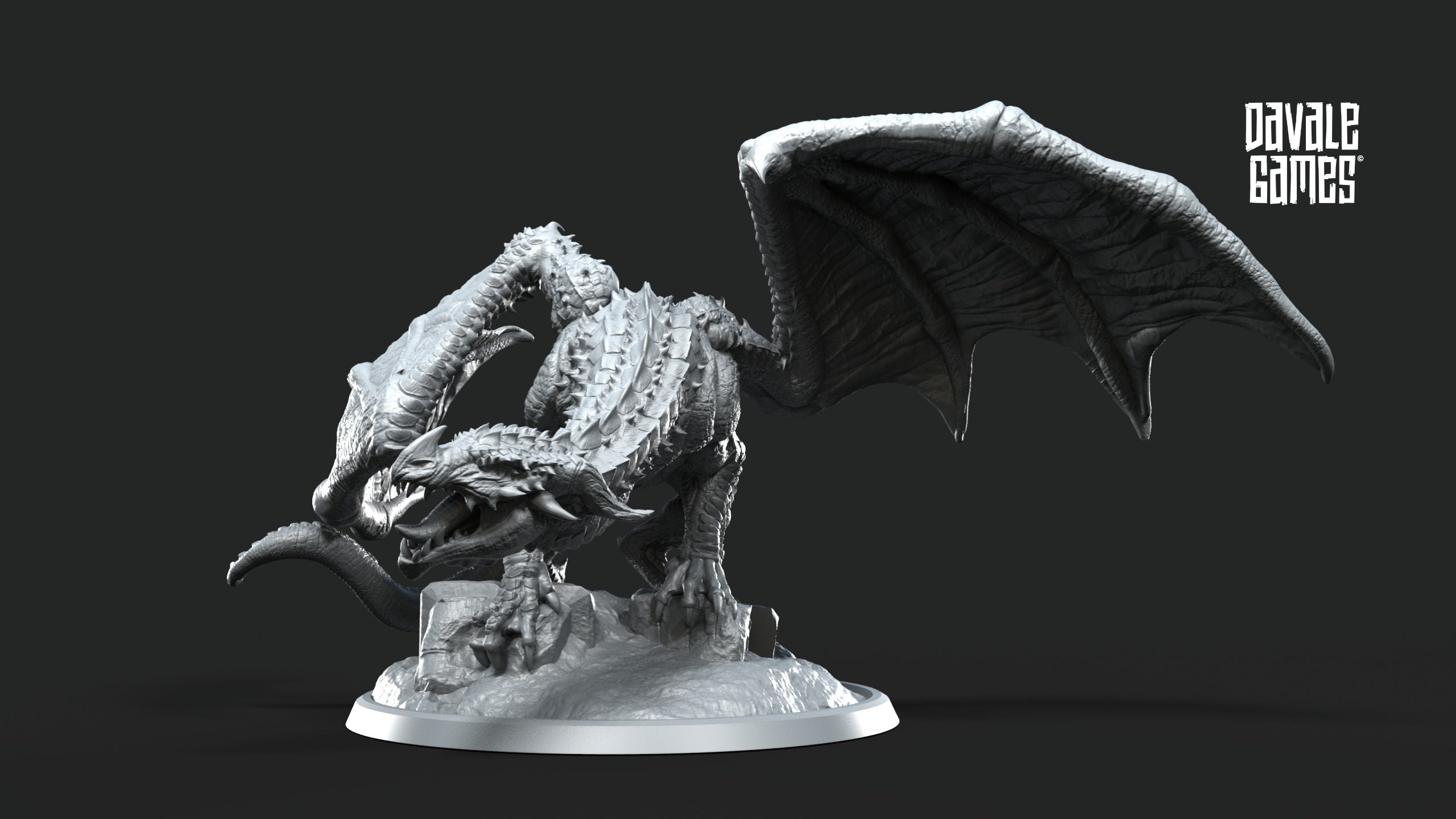 Old Dragon | Dead City | Fantasy - Davale Games - Herr der Ringe - Tabletop Miniaturen - 28mm