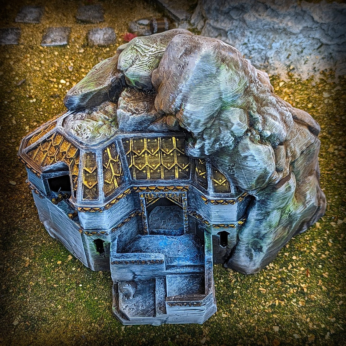 Kingdom of Durak Deep Mineshaft Conquest Creations Mittelerde Tabletop Gelände