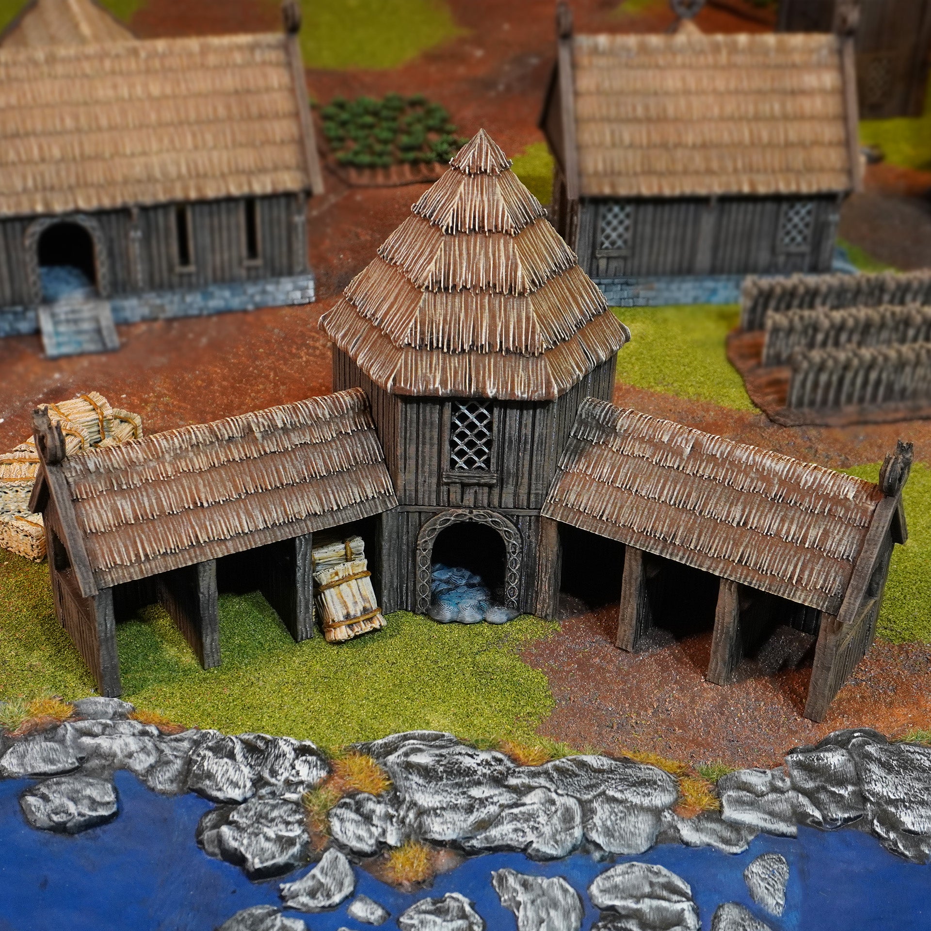 Stables | Kingdom of Saxonia  Volume 2 | 28mm Tabletop Gelände | Conquest Creations