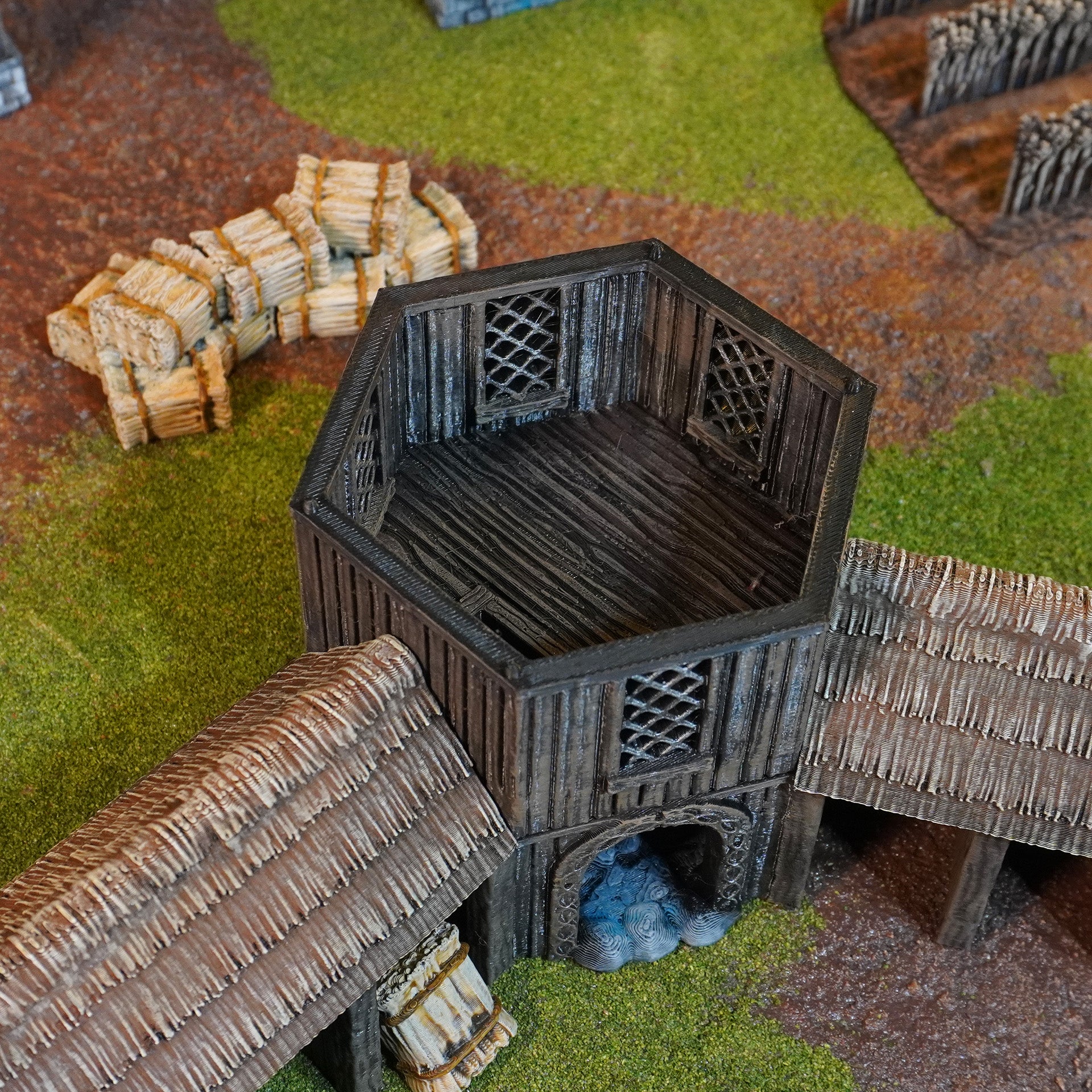 Stables | Kingdom of Saxonia  Volume 2 | 28mm Tabletop Gelände | Conquest Creations