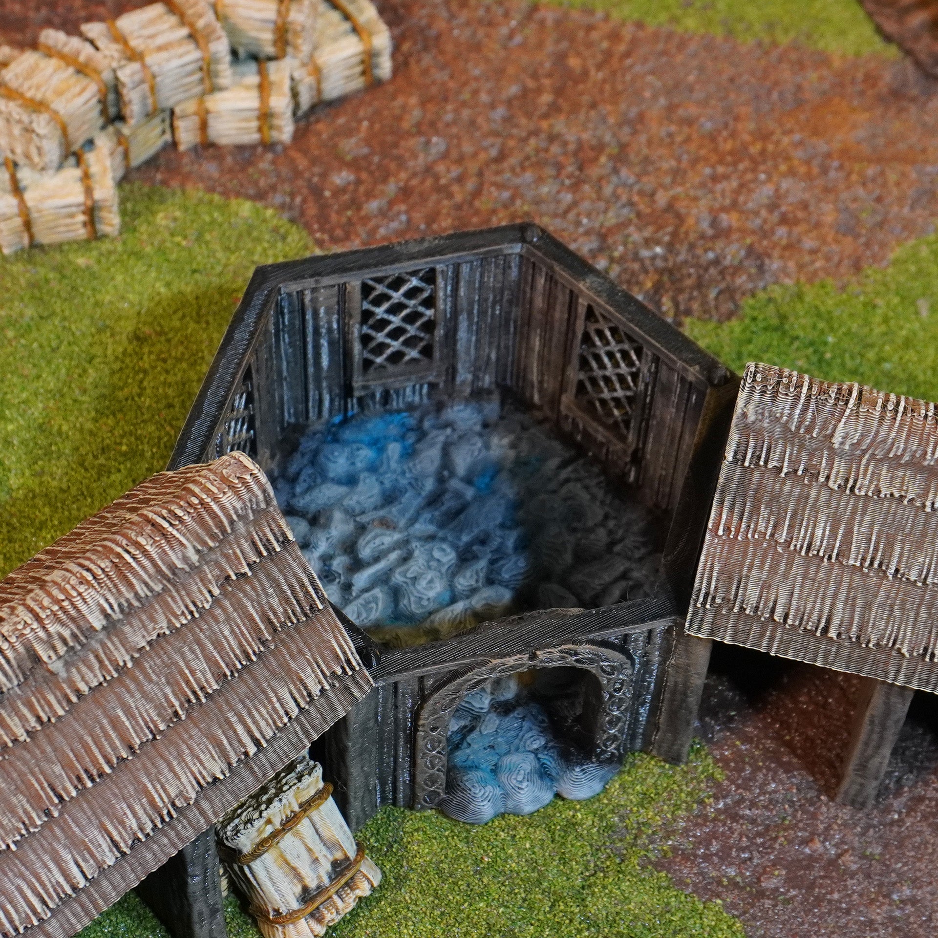 Stables | Kingdom of Saxonia  Volume 2 | 28mm Tabletop Gelände | Conquest Creations