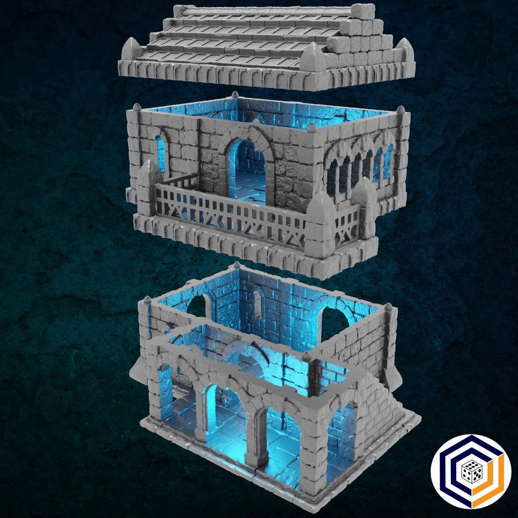 Artisan House Kingdom of Tor Ithilas Conquest Creations Mittelerde Tabletop Gelände