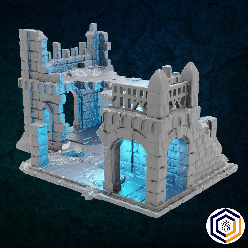 Artisan House Ruin Kingdom of Tor Ithilas Conquest Creations Mittelerde Tabletop Gelände Fantasy MESBG DnD