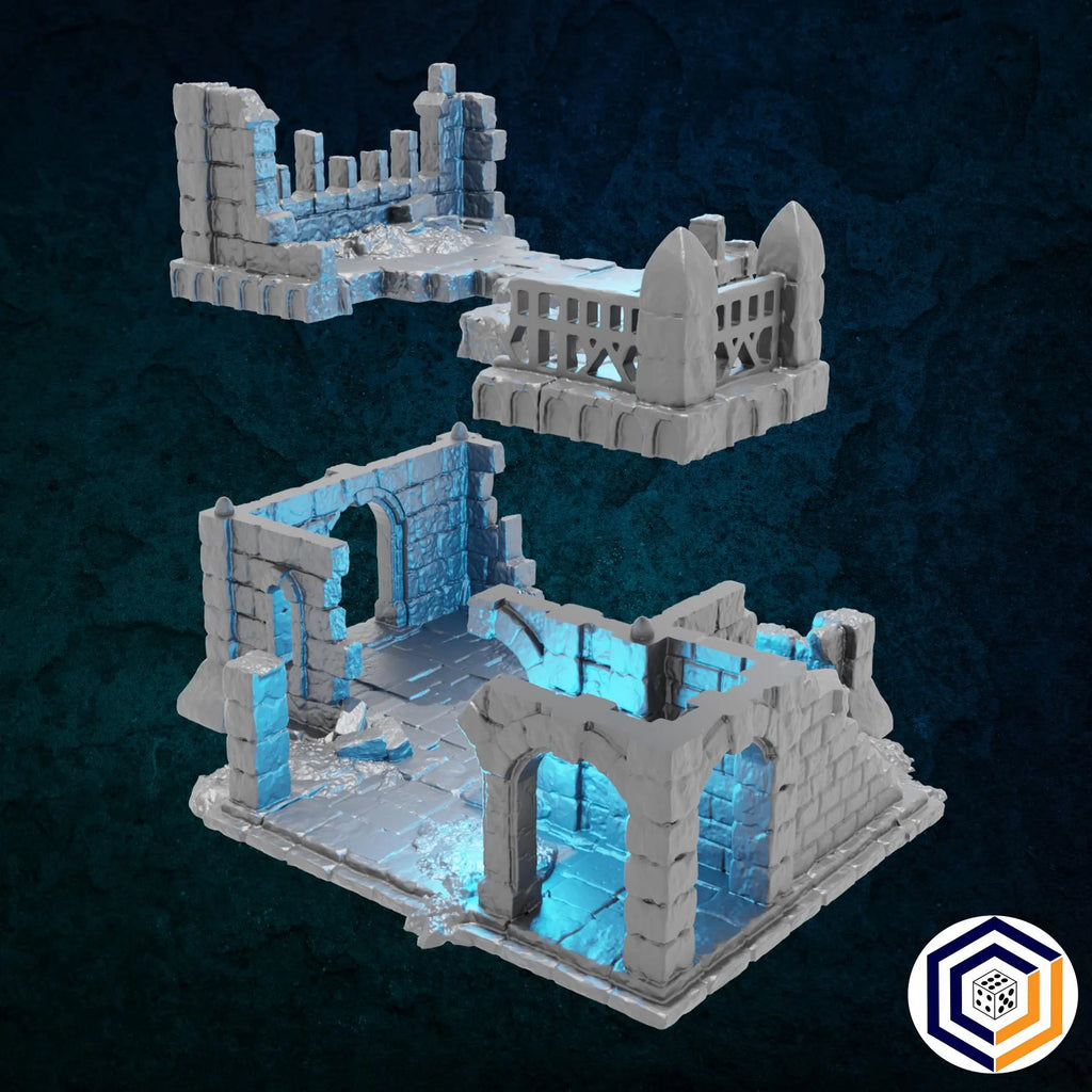 Artisan House Ruin Kingdom of Tor Ithilas Conquest Creations Mittelerde Tabletop Gelände Fantasy MESBG DnD