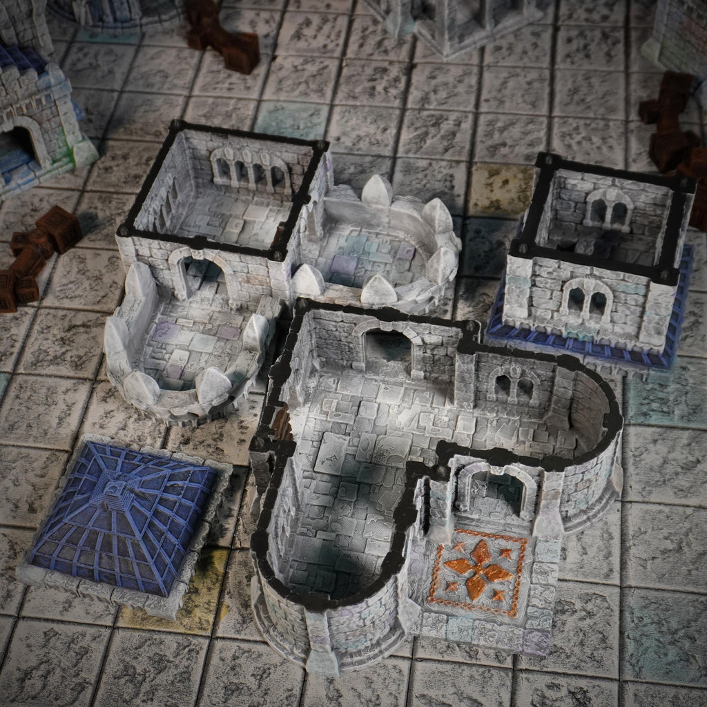 Barracks Kingdom of Tor Ithilas Conquest Creations Mittelerde Tabletop Gelände