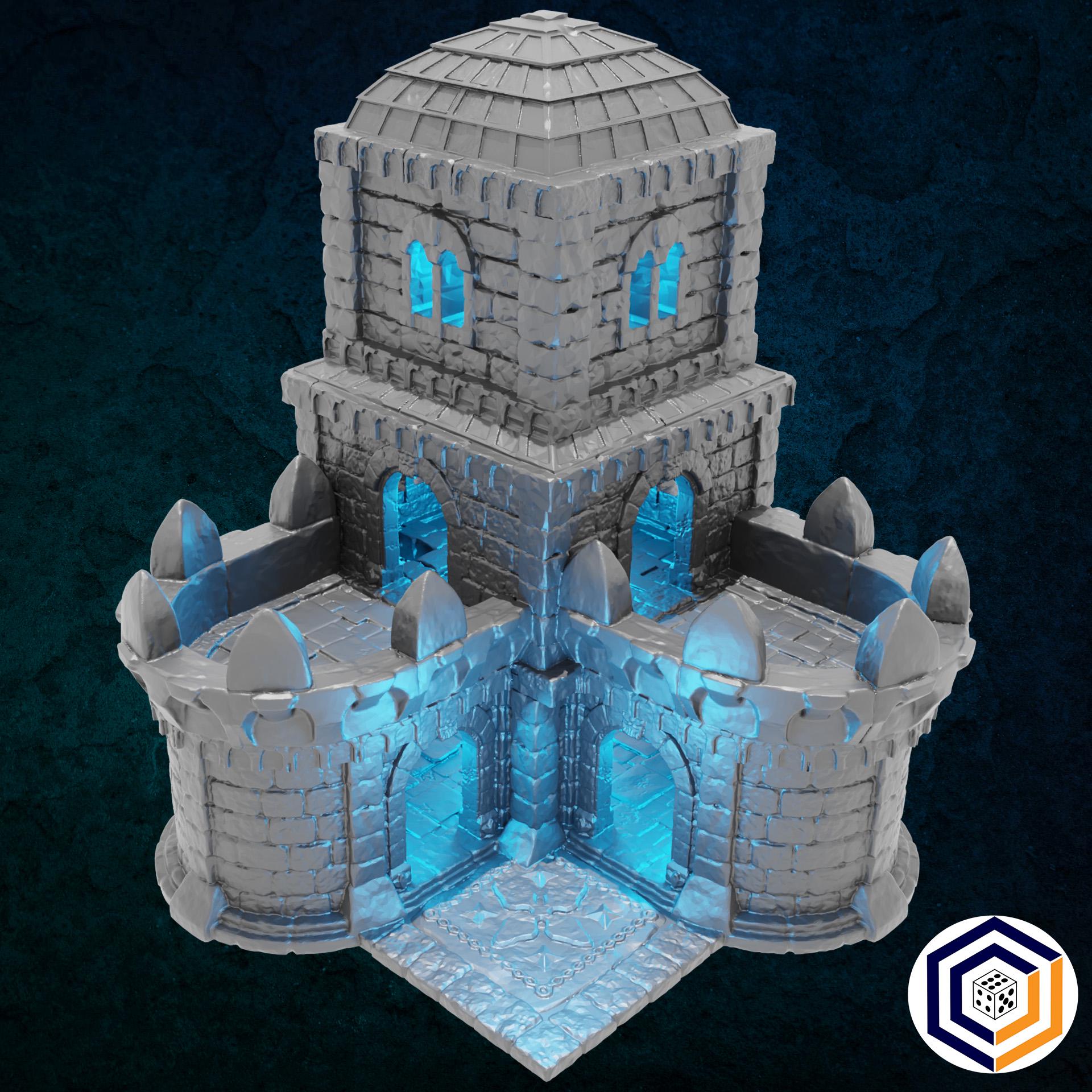 Barracks Kingdom of Tor Ithilas Conquest Creations Mittelerde Tabletop Gelände