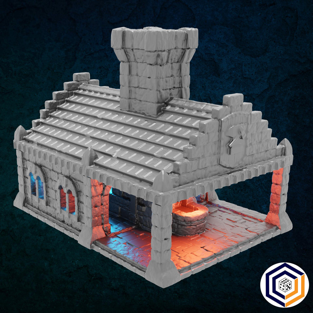 Forge Kingdom of Tor Ithilas Conquest Creations Mittelerde Tabletop Gelände