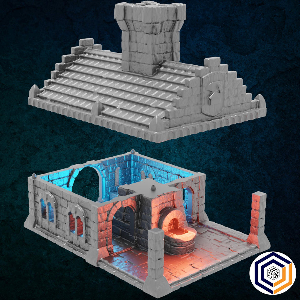 Forge Kingdom of Tor Ithilas Conquest Creations Mittelerde Tabletop Gelände