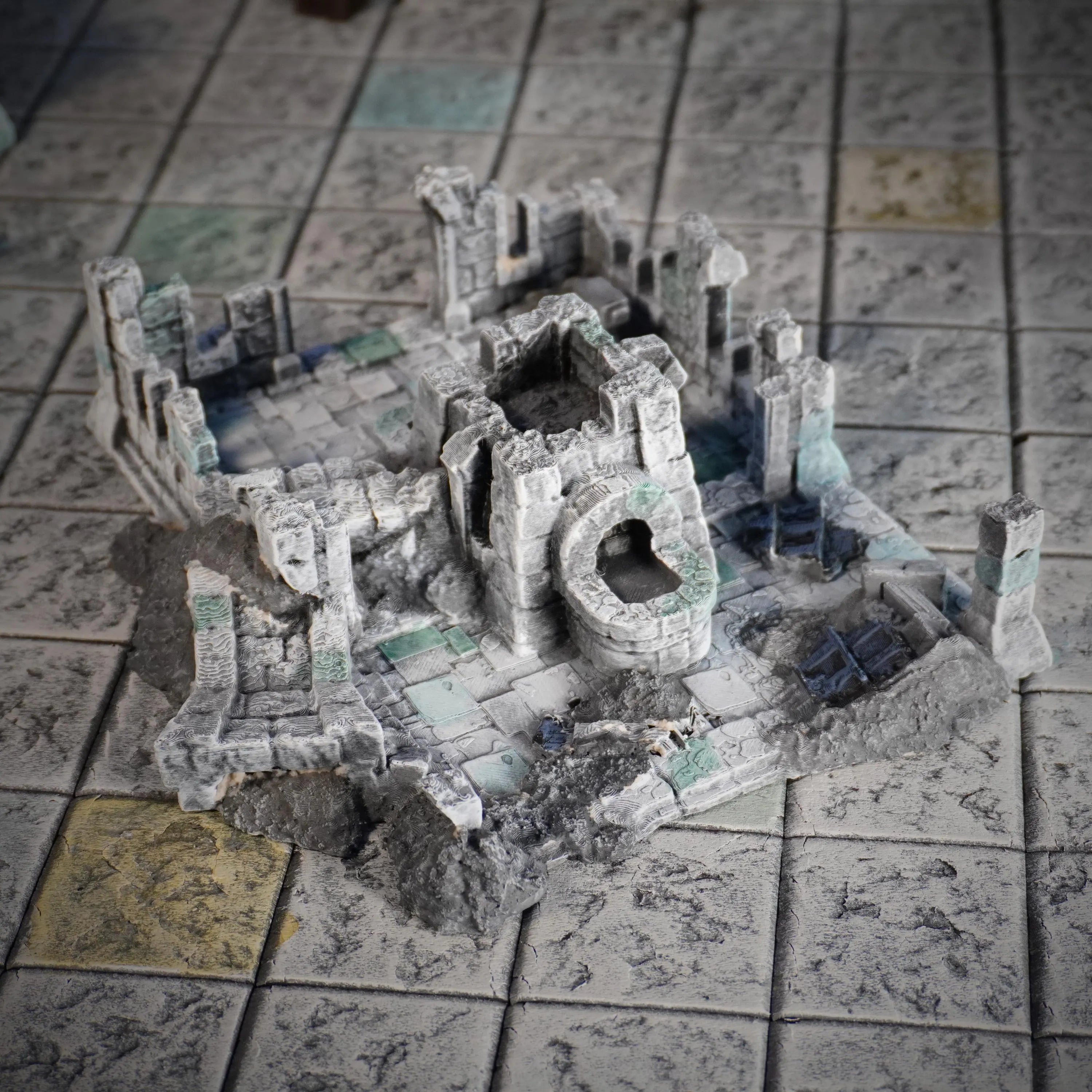 Forge Ruin Kingdom of Tor Ithilas Conquest Creations Mittelerde Tabletop Gelände MESBG DnD