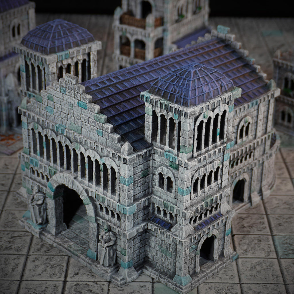 Salle des Rois Royaume de Tor Ithilas Conquest Creations Mittelerde Tabletop Gelände MESBG DnD