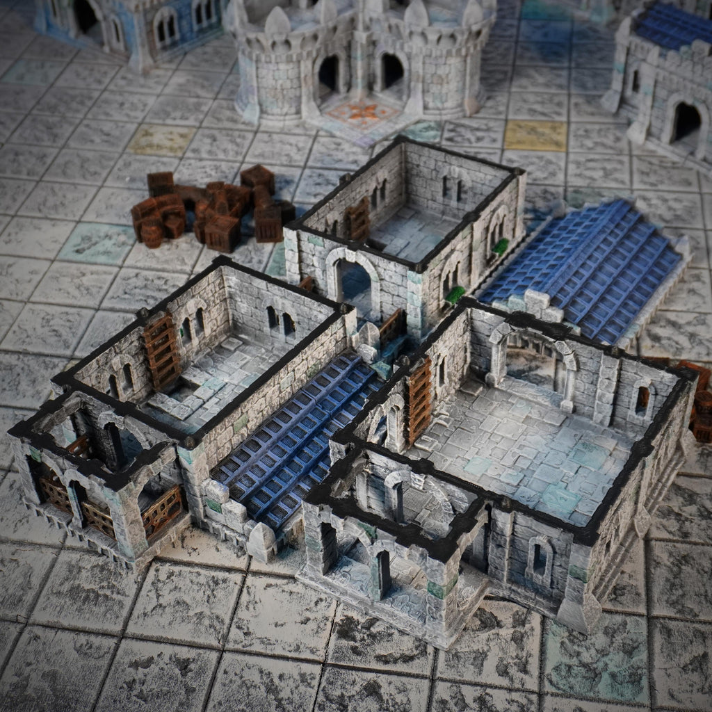 Manor House Kingdom of Tor Ithilas Conquest Creations Mittelerde Tabletop Gelände MESBG DnD