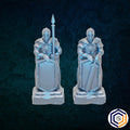 Statues Kingdom of Tor Ithilas Conquest Creations Mittelerde Tabletop Gelände