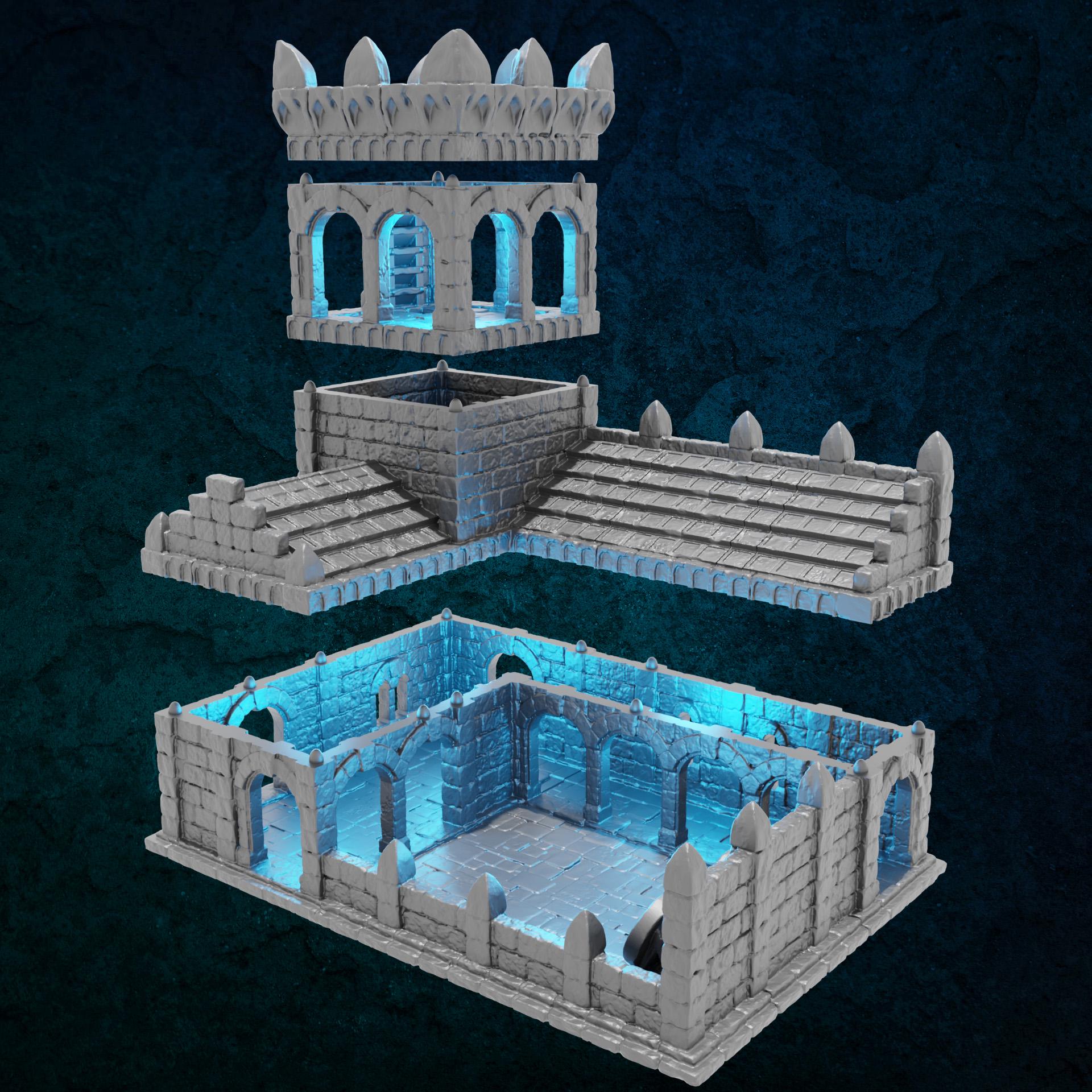 Archery Kingdom of Tor Ithilas Conquest Creations Mittelerde Tabletop Gelände MESBG DnD