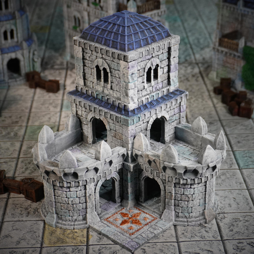 Barracks Kingdom of Tor Ithilas Conquest Creations Mittelerde Tabletop Gelände