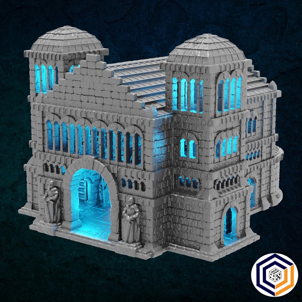 Salle des Rois Royaume de Tor Ithilas Conquest Creations Mittelerde Tabletop Gelände MESBG DnD
