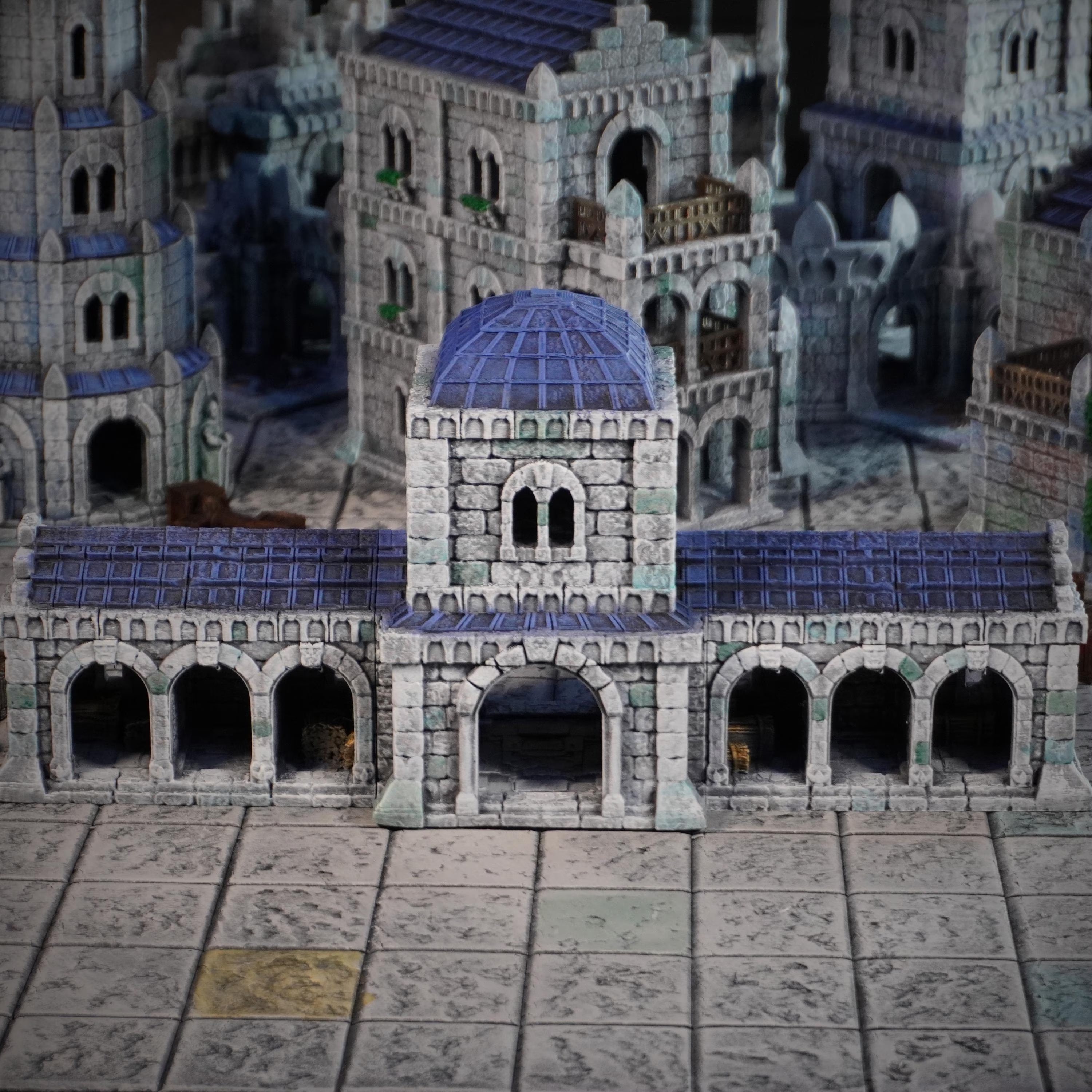 Kingdom of Tor Ithilas Stallung Conquest Creations Mittelerde Tabletop Gelände MESBG DnD