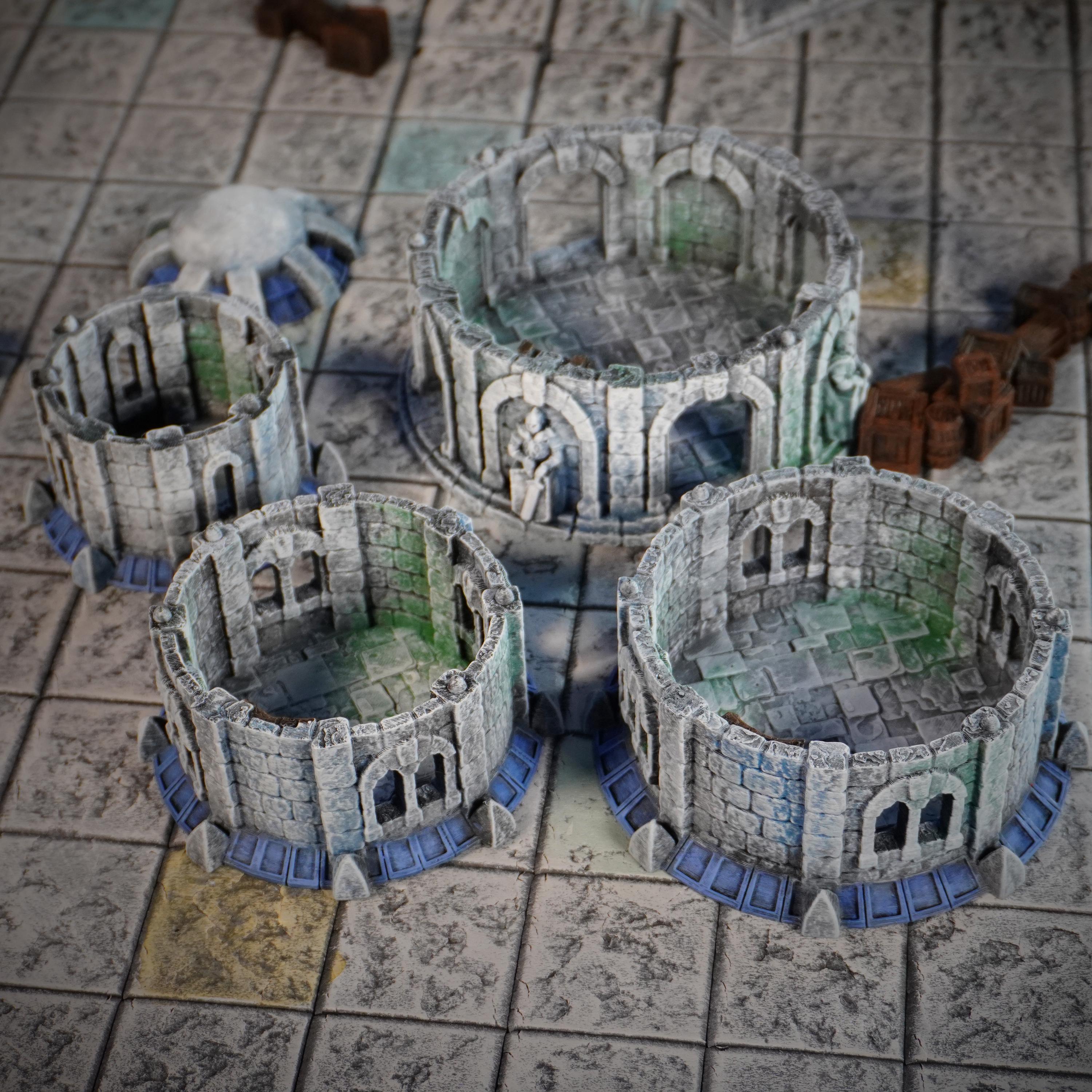 Kingdom of Tor Ithilas - Wachturm  Conquest Creations Mittelerde Tabletop Gelände MESBG DnD