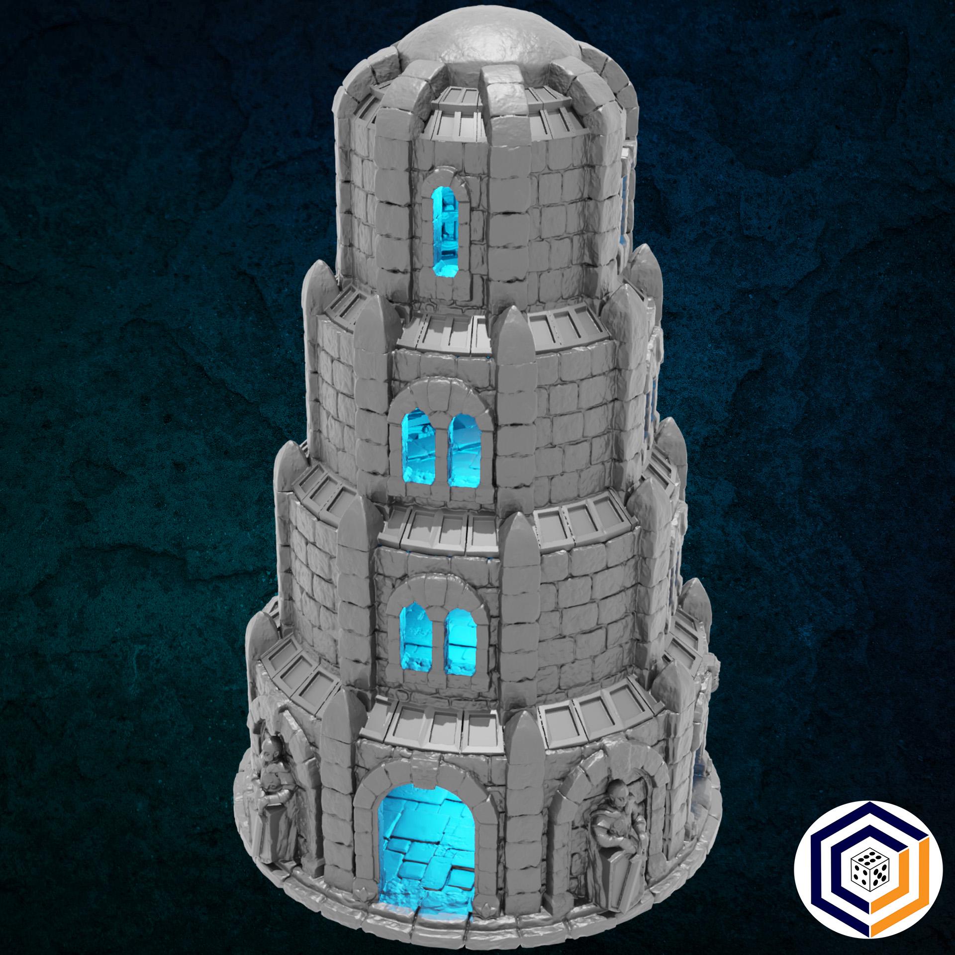 Kingdom of Tor Ithilas - Wachturm  Conquest Creations Mittelerde Tabletop Gelände MESBG DnD