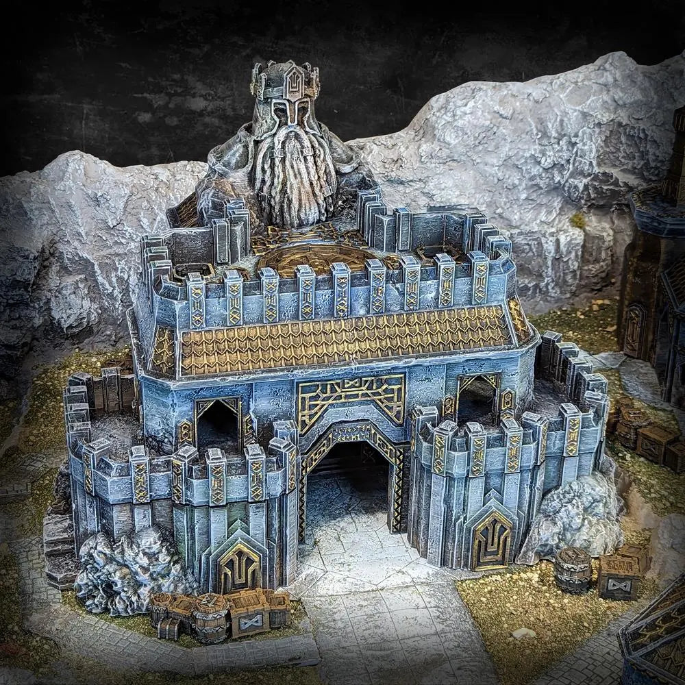 Kingdom of Durak Deep Great Hall Conquest Creations Mittelerde Tabletop Gelände