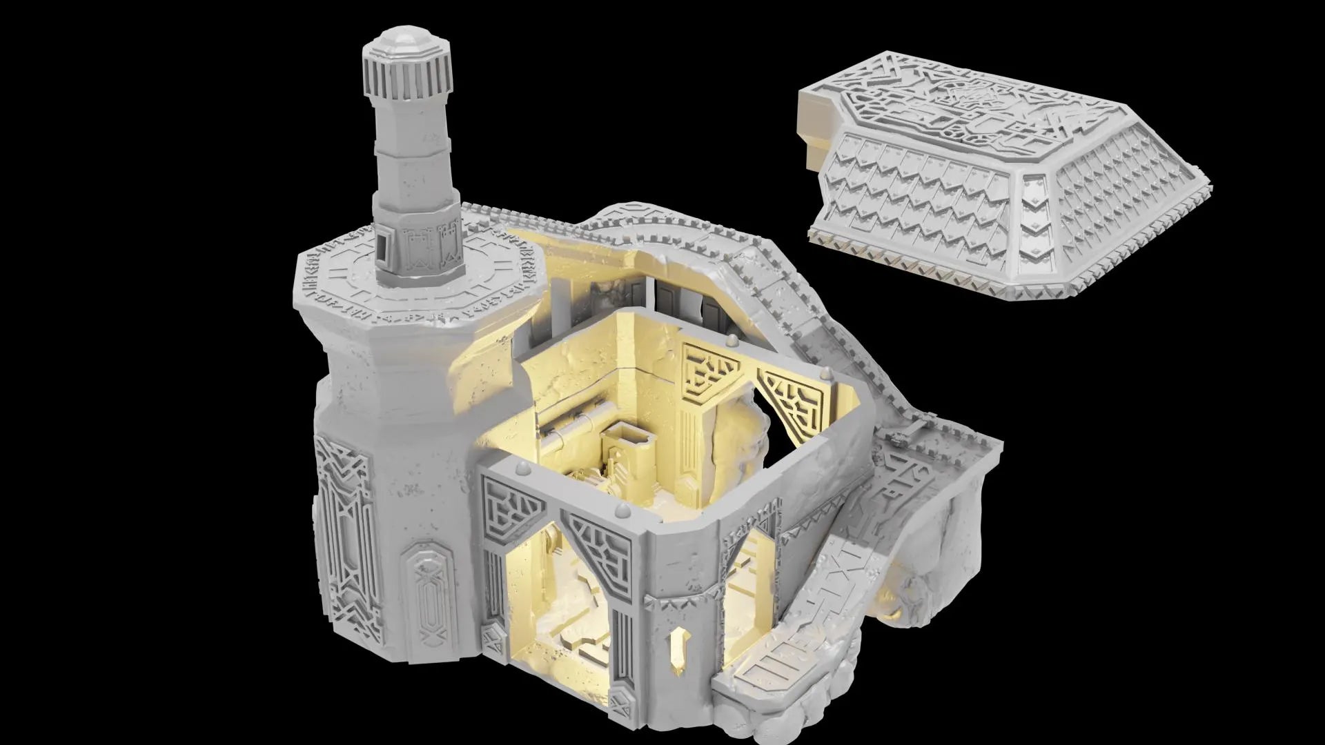 Kingdom of Durak Deep Foundry Conquest Creations Mittelerde Tabletop Gelände