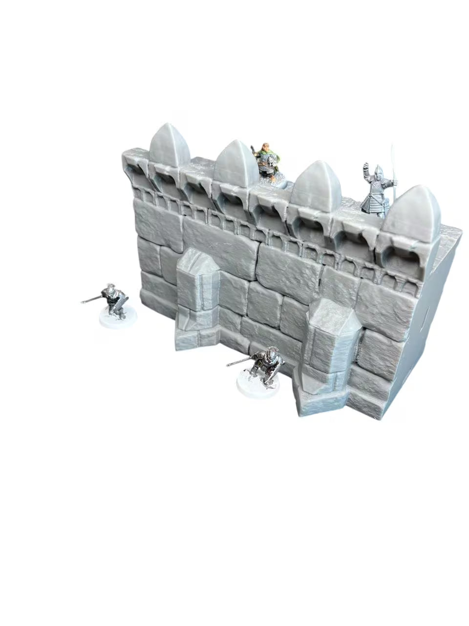 Walls & Gatehouse Kingdom of Tor Ithilas Conquest Creations Mittelerde Tabletop Gelände