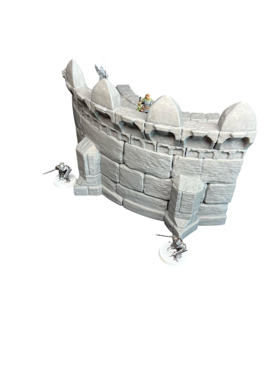 Walls & Gatehouse Kingdom of Tor Ithilas Conquest Creations Mittelerde Tabletop Gelände