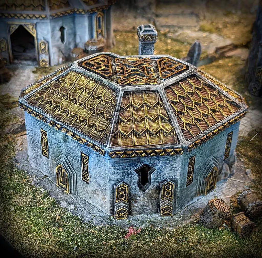 Kingdom of Durak Deep Well House  Conquest Creations Mittelerde Tabletop Gelände